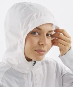 Salomon Women’s Light Shell Jacket (White) -New balance-shop 055E5CB7 F372 40E4 A978 8EEE2434F05F