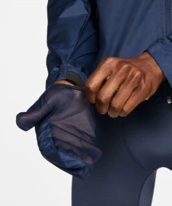 Nike Men’s Shieldrunner Jacket (437 - Thunder Blue/Obsidian/Reflective Silver) -New balance-shop 07B6F28B 8DF7 4295 B785 F7F627C61B6C