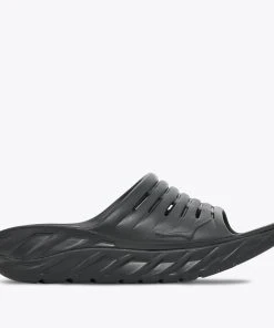 Unisex HOKA ORA Recovery Slide - 1134527-BLK