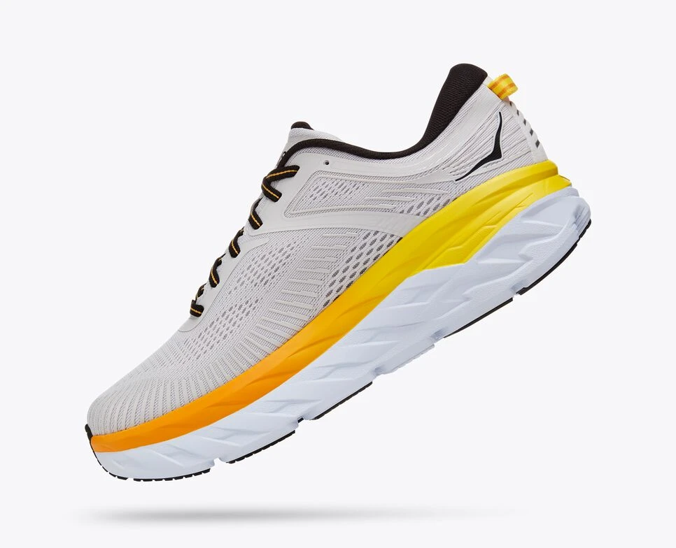 Men's HOKA Bondi 7 - 1110518-NCRY 3 Men's HOKA Bondi 7 - 1110518-NCRY - Image 3