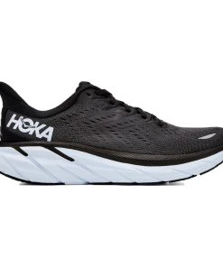 Men's HOKA Clifton 8 (Wide - 2E) - 1121374-BWHT