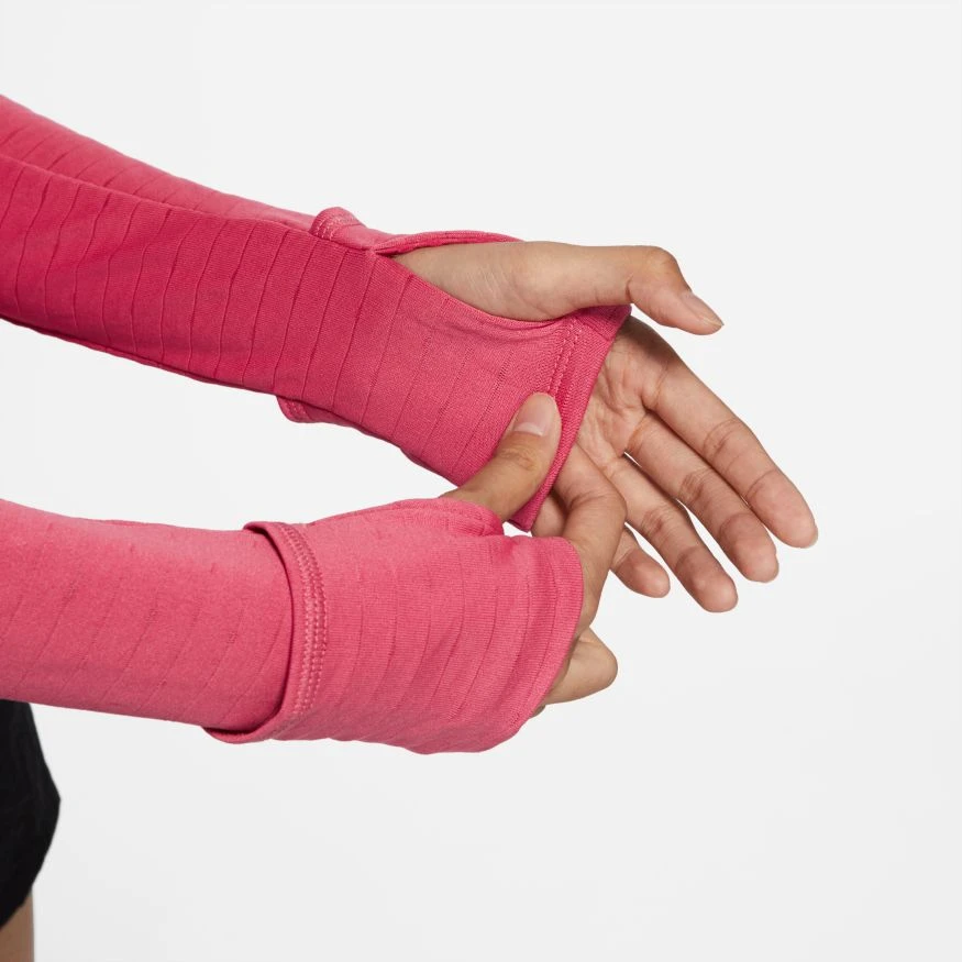 Nike Women's Therma-FIT Element Running Crew (622 - Archaeo Pink/Reflective Silver) 3 Nike Women's Therma-FIT Element Running Crew (622 - Archaeo Pink/Reflective Silver) - Image 3