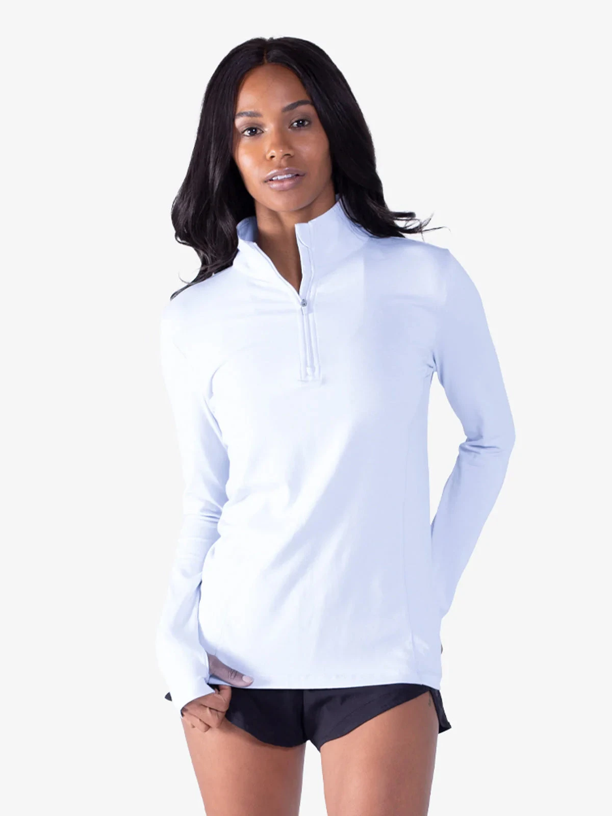 TASC Women's Recess Quarter Zip (Mist) 4 TASC Women's Recess Quarter Zip (Mist) - Image 4