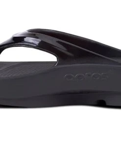 Women's OOFOS OOlala Sandal - 1400-BLACK -New balance-shop 1400BLK shot4 932x680 c38e6446 d75f 46ec 95d6 141f2886ed85