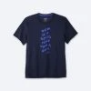 BROOKS Men’s Distance Graphic Short Sleeve (429 - Navy/ Bluetiful Run Wave)