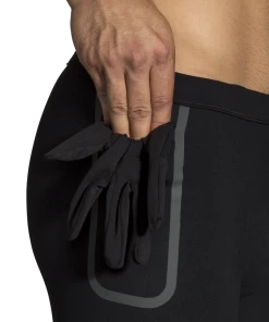 BROOKS Men's Momentum Thermal Tights (001 - Black) -New balance-shop 211359 001 d2 momentum thermal tight mens thermal running tight