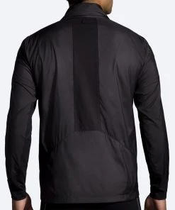 BROOKS Men's Shield Hybrid Jacket 2.0 (001 - Black) -New balance-shop 211415 001 mb shield hybrid jacket mens running jacket