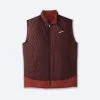 BROOKS Men's Shield Hybrid Vest 2.0 (223 - Run Raisin/Copper)