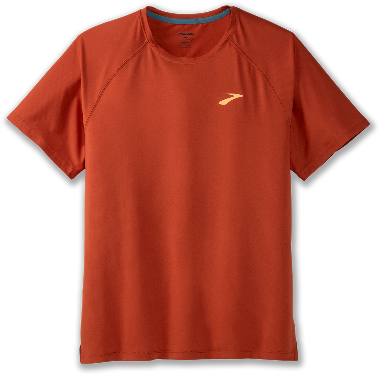 BROOKS Men's Atmosphere Short Sleeve 2.0 (644 - Red Clay) 1 BROOKS Men's Atmosphere Short Sleeve 2.0 (644 - Red Clay)