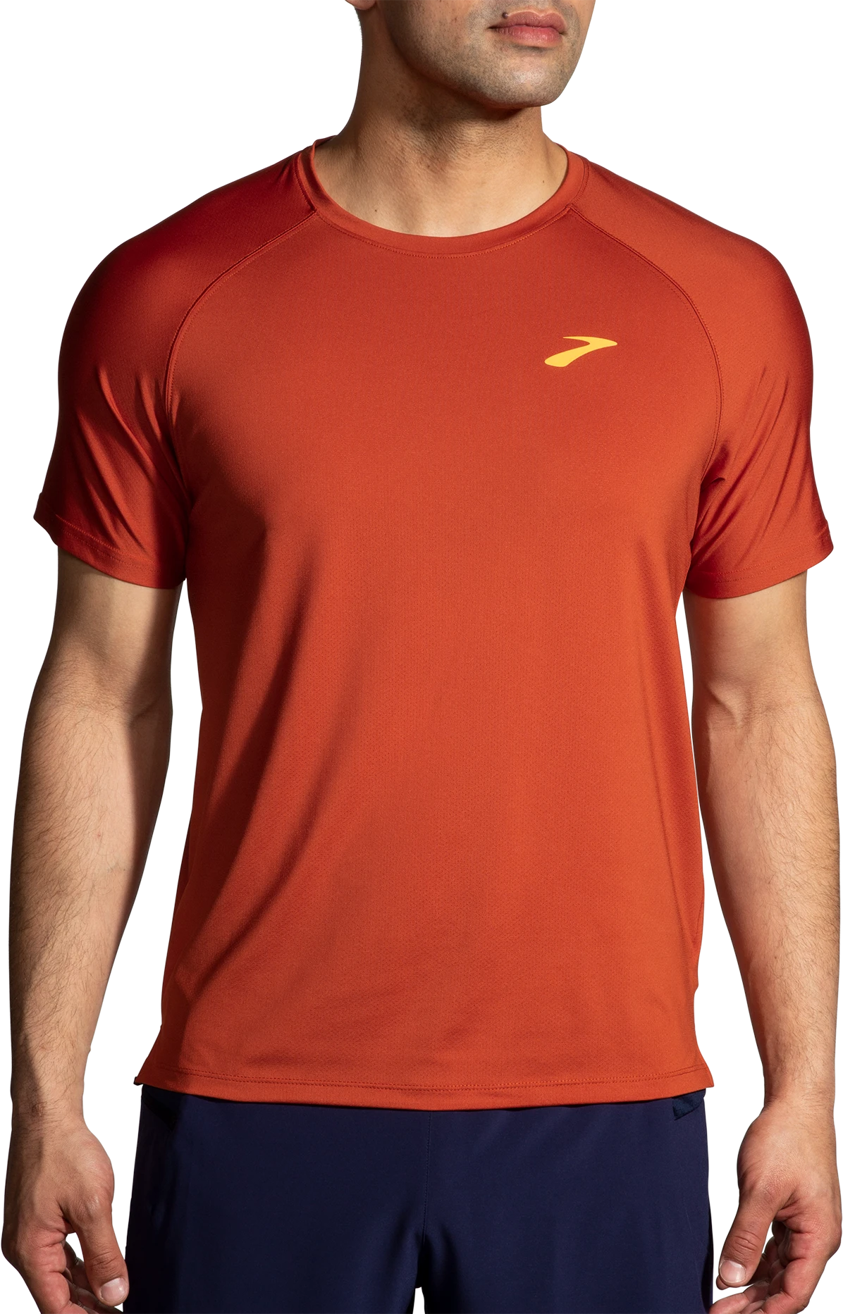 BROOKS Men's Atmosphere Short Sleeve 2.0 (644 - Red Clay) 2 BROOKS Men's Atmosphere Short Sleeve 2.0 (644 - Red Clay) - Image 2