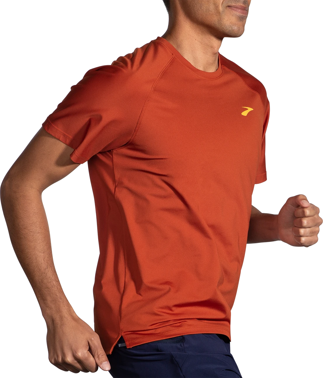BROOKS Men's Atmosphere Short Sleeve 2.0 (644 - Red Clay) 4 BROOKS Men's Atmosphere Short Sleeve 2.0 (644 - Red Clay) - Image 4