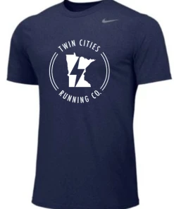 Nike Men’s TCRC Legend Short Sleeve Tee (419- College Navy/Cool Grey)