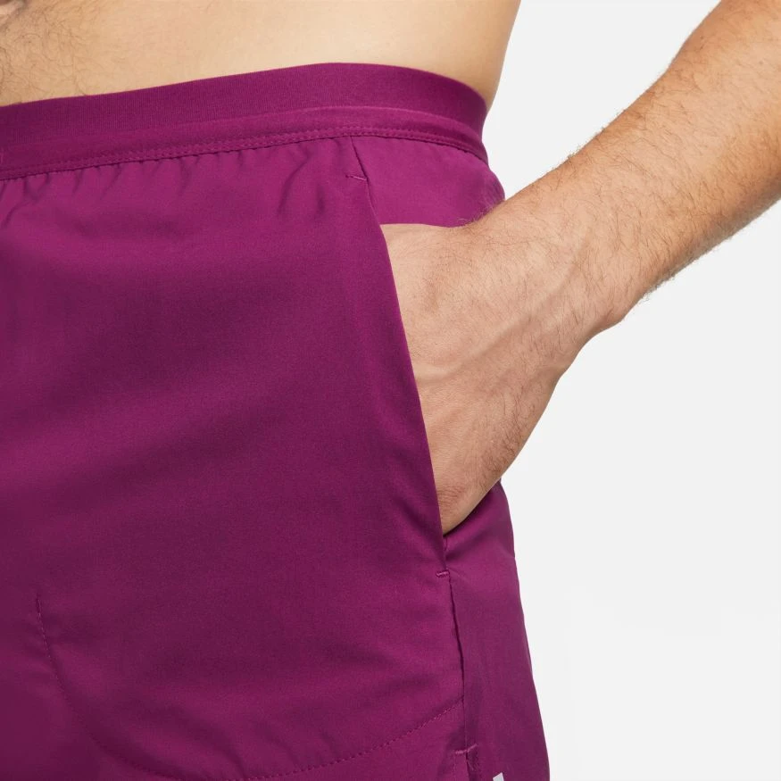 Nike Men’s Flex Short 5” (610 - Sangria/Reflective Silver) 3 Nike Men’s Flex Short 5” (610 - Sangria/Reflective Silver) - Image 3