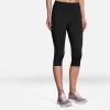 BROOKS Women's Method 1/2 Crop Tight (001 - Black)