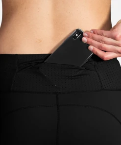 BROOKS Women's Method 7/8 Tight (001 - Black) -New balance-shop 221479 001 D1 Method 78 Tight