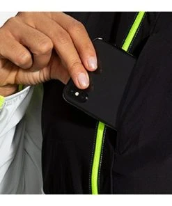 BROOKS Women's Carbonite Jacket (020- Icy Grey/Black/Nightlife) -New balance-shop 221493 030 D5 Carbonite Jacket