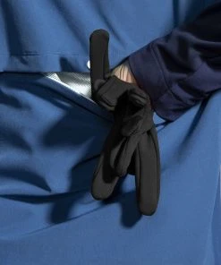 BROOKS Women’s Fusion Hybrid Jacket (463 - Navy/Blue Ash/Ice Blue) -New balance-shop 221499 463 d3 fusion hybrid jacket womens running jacket