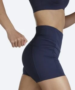 BROOKS Women's Method 5" Short Tight (451 - Navy) -New balance-shop 221523 451 mv method 5inch womens running short tight scaled