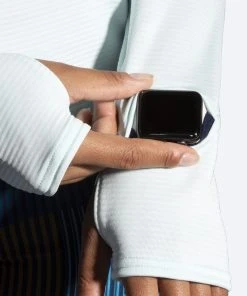 BROOKS Women's Notch Thermal Long Sleeve 2.0 (490 - Ice Blue) -New balance-shop 221567 490 d4 notch thermal long sleeve womens long sleeve running shirt