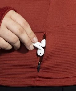 BROOKS Women's Notch Thermal Hoodie 2.0 (692 - Copper) -New balance-shop 221568 692 d1 notch thermal hoodie womens long sleeve running shirt