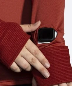 BROOKS Women's Notch Thermal Hoodie 2.0 (692 - Copper) -New balance-shop 221568 692 d4 notch thermal hoodie womens long sleeve running shirt