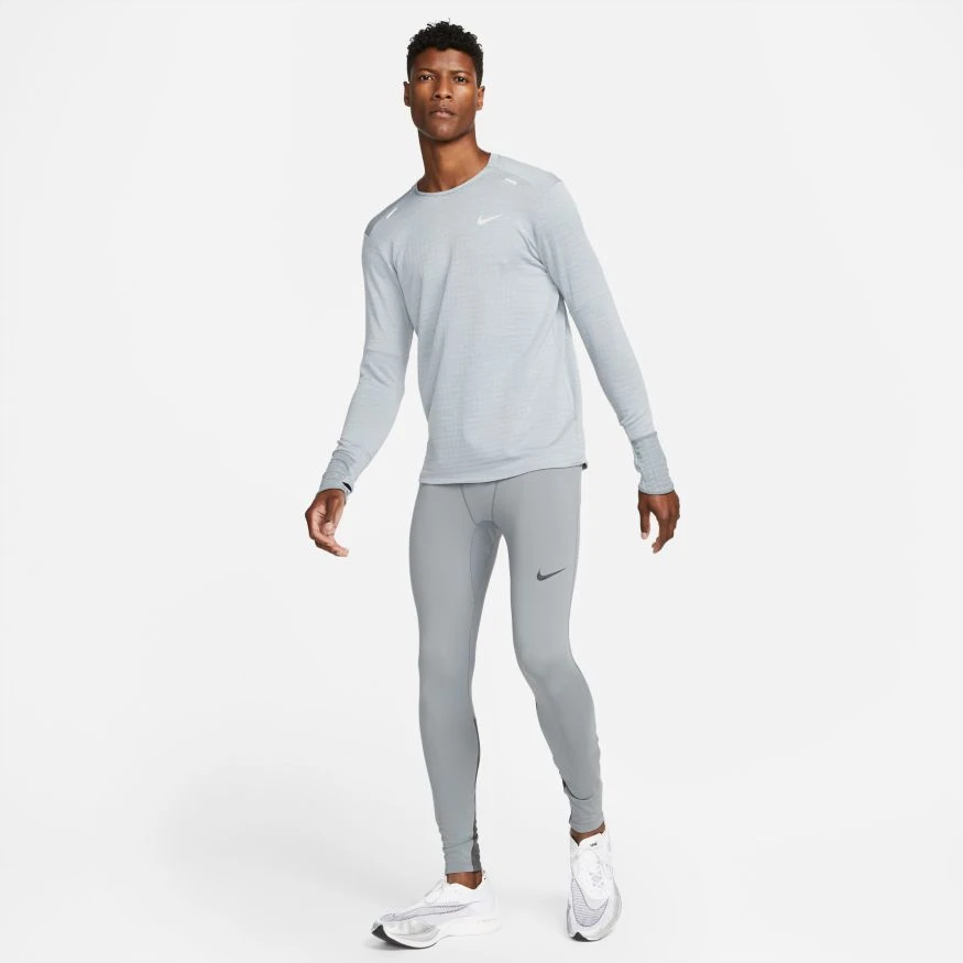 Nike Men's Therma-Fit Repel Element Long Sleeve (084 - Smoke Grey/Grey Fog/Reflective Silver) 4 Nike Men's Therma-Fit Repel Element Long Sleeve (084 - Smoke Grey/Grey Fog/Reflective Silver) - Image 4