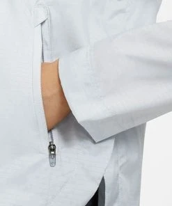 Nike Women’s Essential Run Division Jacket (043 - Pure Platinum/Reflective Silver) -New balance-shop 25455700 LIGHT GREY 3 2