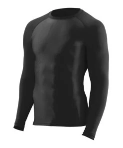 TC Running Co Youth Hyperform Compression Long Sleeve Tee (Black)