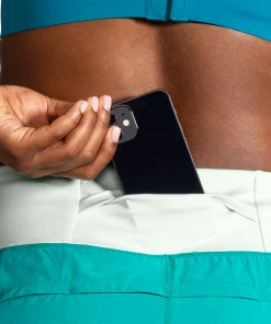 BROOKS Women's Chaser 5" Short (347 - Nile Green/Cool Mint) -New balance-shop 2B7930E1 1E4C 4A90 B147 718E260FA93E