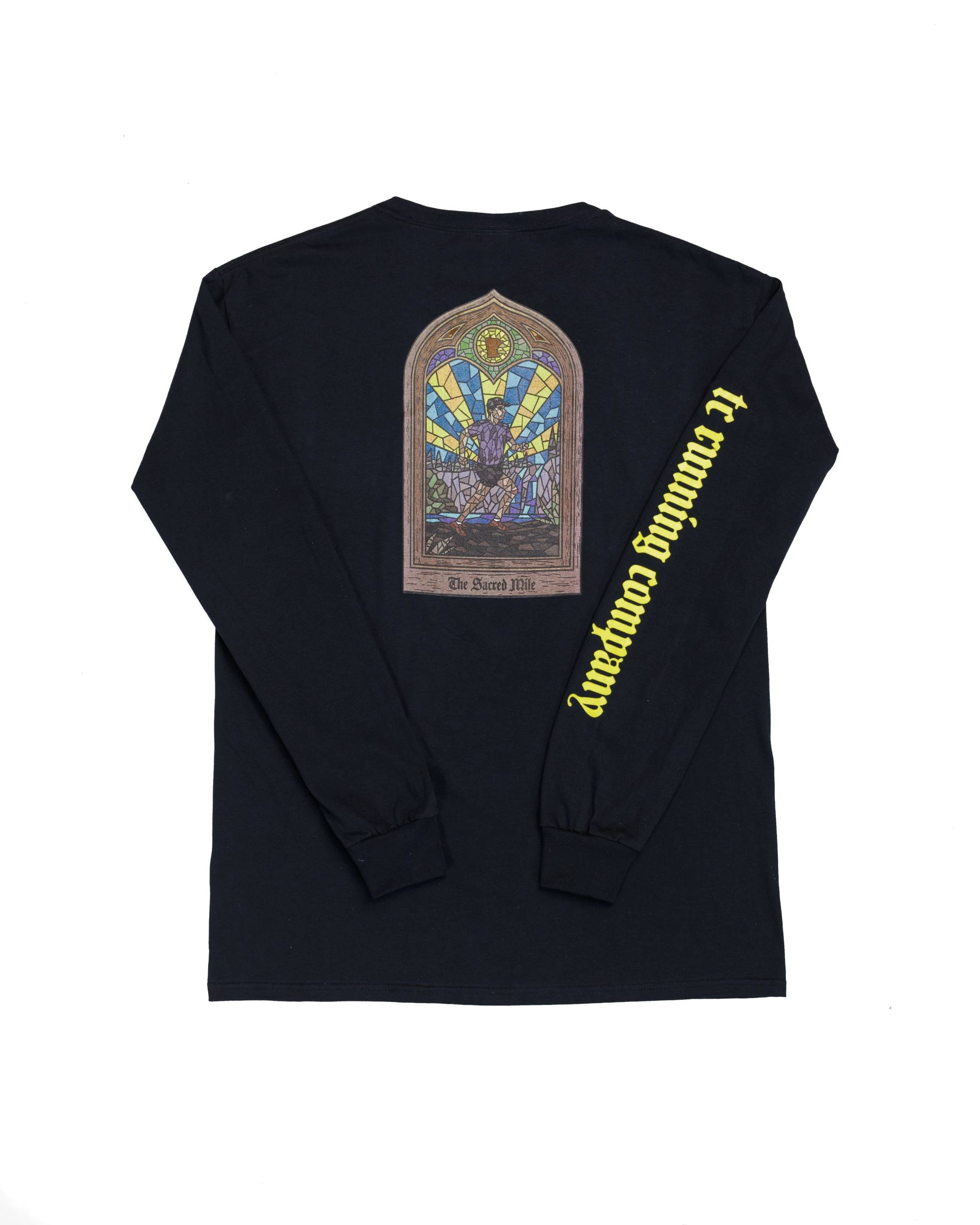 TC Running Co Men’s TCRC Sacred Mile Long Sleeve Tee 2 TC Running Co Men’s TCRC Sacred Mile Long Sleeve Tee - Image 2