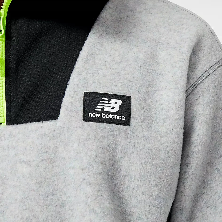 New Balance Men's NB AT Spinnex 1/4 Zip (GML - Grey/Multi) 5 New Balance Men's NB AT Spinnex 1/4 Zip (GML - Grey/Multi) - Image 5