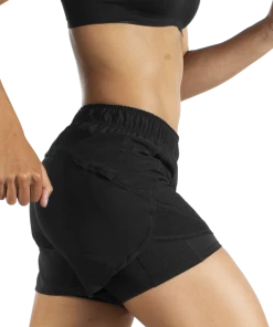 BROOKS Women's Chaser 5" 2-in-1 Short (001 - Black) -New balance-shop 334E4135 74EB 4E6C A3ED D20C39F70207