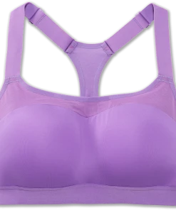 BROOKS Women’s Dare Racerback Run Bra (562 - Heliotrope)