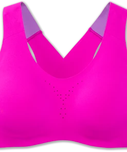 BROOKS Women’s Dare Crossback Run Bra (633 - Magenta/Heliotrope)
