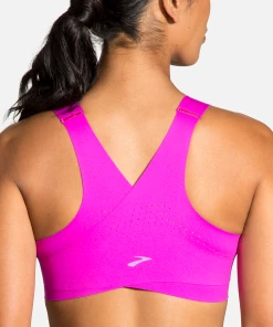 BROOKS Women’s Dare Crossback Run Bra (633 - Magenta/Heliotrope) 9 BROOKS Women’s Dare Crossback Run Bra (633 - Magenta/Heliotrope) -New balance-shop 350074 633 MB Dare Crossback Run Bra