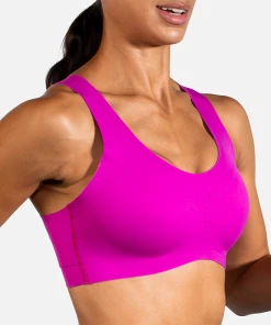 BROOKS Women’s Dare Crossback Run Bra (633 - Magenta/Heliotrope) 7 BROOKS Women’s Dare Crossback Run Bra (633 - Magenta/Heliotrope) -New balance-shop 350074 633 MV Dare Crossback Run Bra
