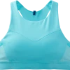 BROOKS Women's Drive 3 Pocket Run Bra (475 - Vivid Teal)