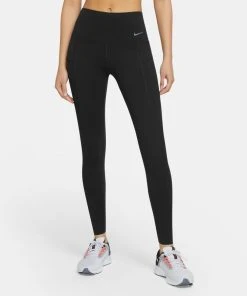 Nike Women’s Go Firm-Support High Waisted Leggings (010 - Black/Black)