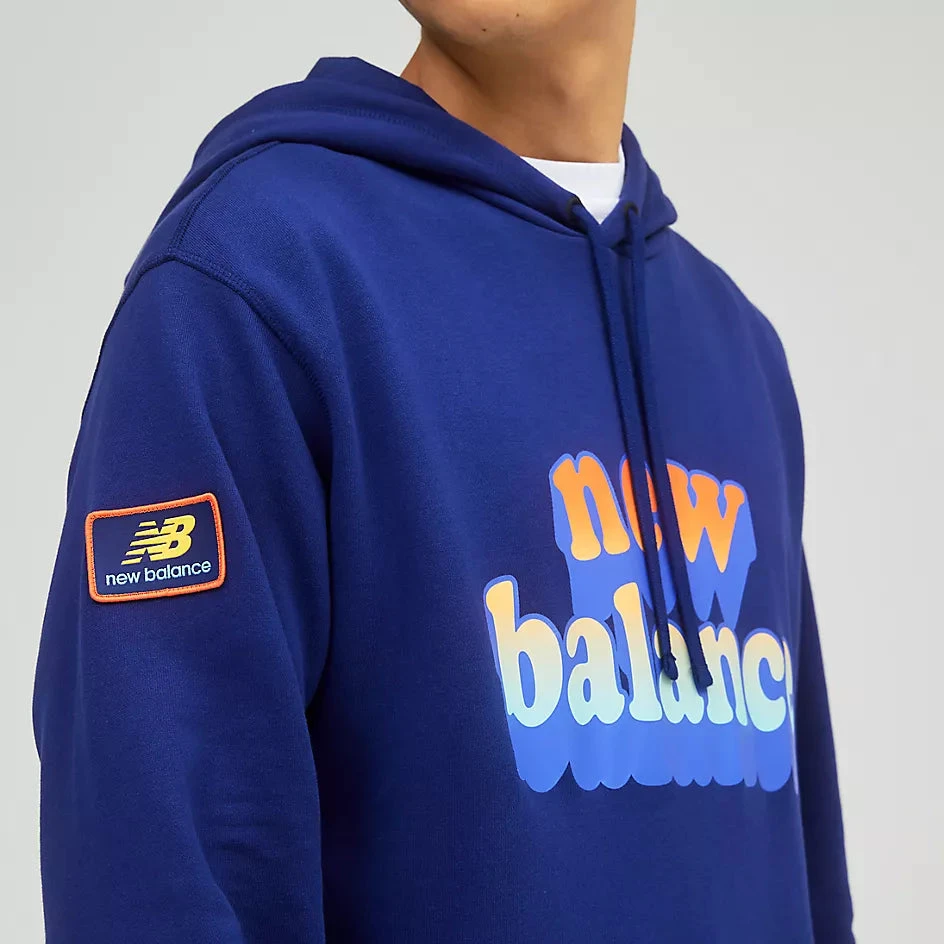 New Balance Men’s Day Tripper Hoodie (VBE - Victory Blue) 3 New Balance Men’s Day Tripper Hoodie (VBE - Victory Blue) - Image 3