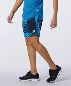 New Balance Men’s Printed Fast Flight 2-in-1 7” Shorts (HLU - Helium) -New balance-shop 3A25F72B 3FCD 4351 B551 B6046446B14B