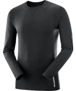 Salomon Men’s Sense OverSeason Long Sleeve (Deep Black)