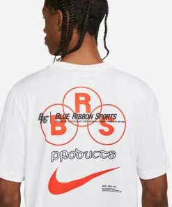 Nike Men’s Sportswear Short Sleeve T-Shirt "BRS Artifact" (100 - White) -New balance-shop 429CD8F4 584C 4530 ABFD 2832C1298C1C