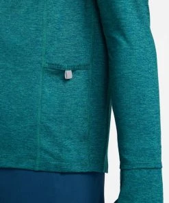 Nike Women’s Element 1/2 Zip Running Top (460 - Valerian Blue/Reflective Silver) -New balance-shop 44ACC157 3CFE 4FA9 B9C7 B51C5E072364