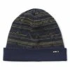 Smartwool Merino 250 Pattern Cuffed Beanie (Deep Navy Mountain Range)