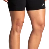 BROOKS Women's Moment 5" Running Short Tight (001 - Black)