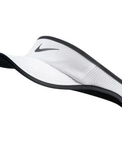 Nike Women’s AeroBill Featherlight Visor (100 - White/black)