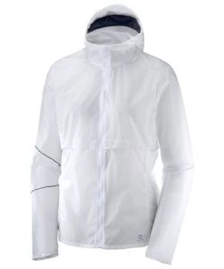 Salomon Women’s Elevate Aero FZ Hoodie (White)