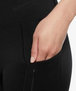 Nike Women’s Go Firm-Support Mid Rise 8” Shorts (010 - Black/Black) -New balance-shop 4B71EEF5 2C41 459D BA42 EB4EB4FF803D