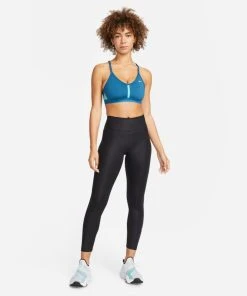 Nike Women’s DRI-FIT Indy Sports Bra (404 - Marina/Washed Teal/Marina/White) -New balance-shop 4B8A91D6 C303 42AE 9DEA 76395A190FB5