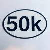 TC Running Co 50k Oval Magnet
